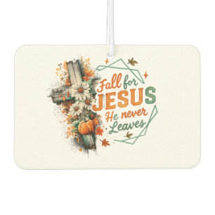 Fall For Jesus....  Air Freshener