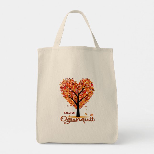 Fall for Ogunquit Tote Bag (Back)
