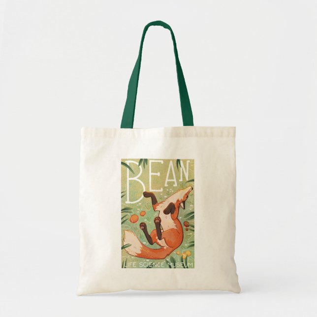 Fall fox tote bag (Front)