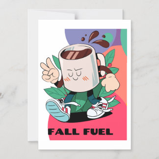 Fall Fuel  Magnetic Invitation