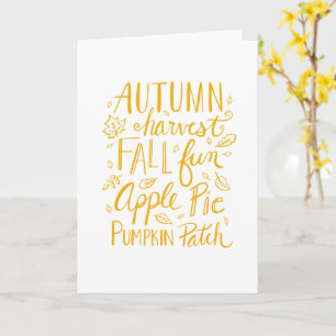 Fall Fun Card