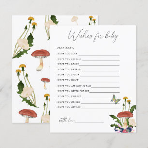 fall fungi - Party game   wishes for baby game