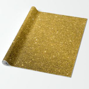 Fall Glitter Wrapping Paper