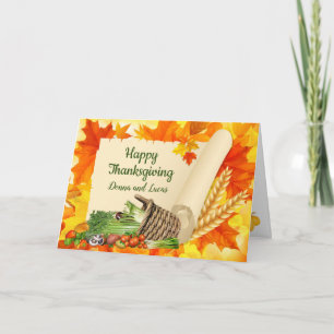 Fall Glory, Christian Customizable Thanksgiving Holiday Card