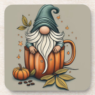 Fall gnome coaster
