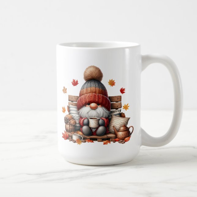 Fall Gnome Mug (Right)