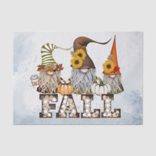 Fall Gnomes Tissue Paper