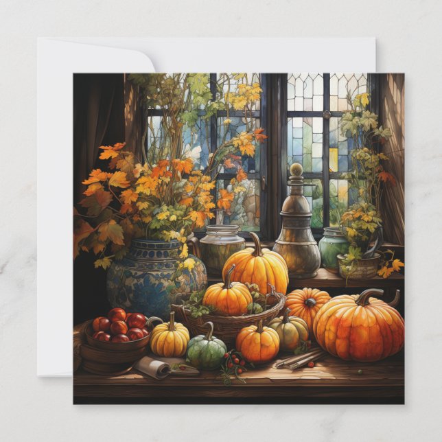 Fall Greeting Card (Front)