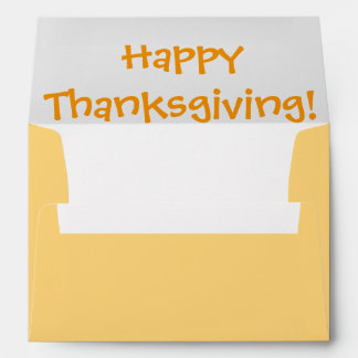 Fall Greeting Card Envelope