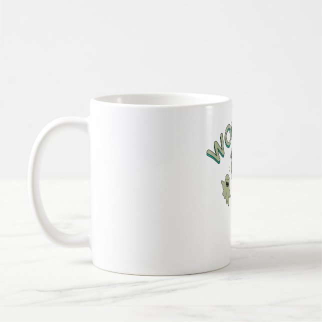 Fall guys Wooooo ghost T-Shirt Coffee Mug (Left)