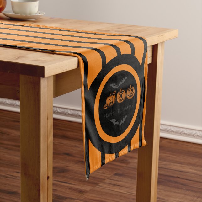 Fall/Halloween/pumpkin  Long Table Runner (In Situ)