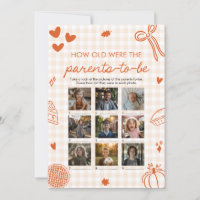 Fall Hand Drawn How Old Were The Parents Game