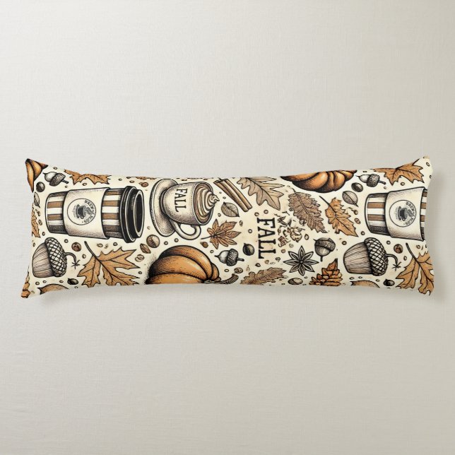 Fall Harvest Body Pillow (Front)
