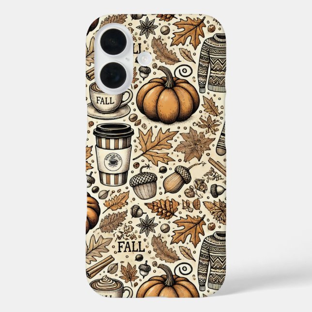 Fall Harvest Case-Mate iPhone Case (Back)