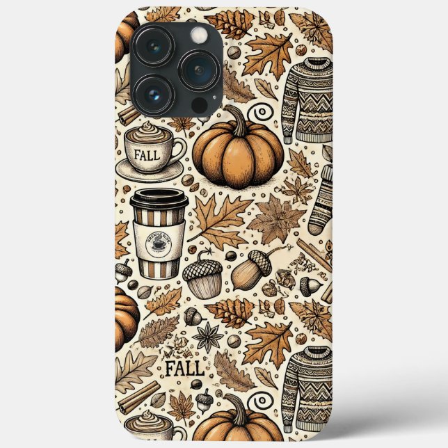 Fall Harvest Case-Mate iPhone Case (Back)