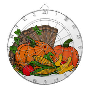 Fall Harvest Dartboard