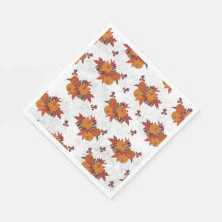 Fall Harvest Paper Napkins