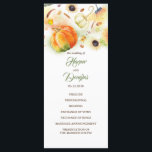 Fall Harvest Pumpkins Sunflowers Wedding Programs<br><div class="desc">Pumpkins,  sunflowers,  rustic fall harvest wedding programs</div>