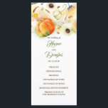 Fall Harvest Pumpkins Sunflowers Wedding Programs<br><div class="desc">Pumpkins,  sunflowers,  rustic fall harvest wedding programs</div>