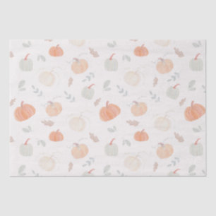 Fall harvest pumpkins tissue paper