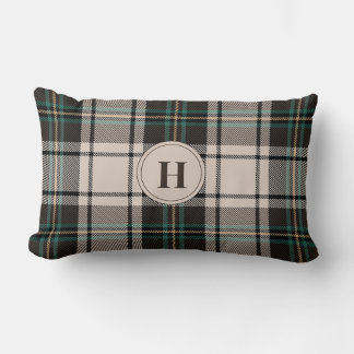 Fall Home Decor Plaid Custom Name Couch Pillows