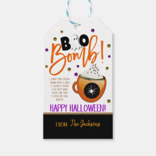 Fall Hot Cocoa Bomb Gift Tag