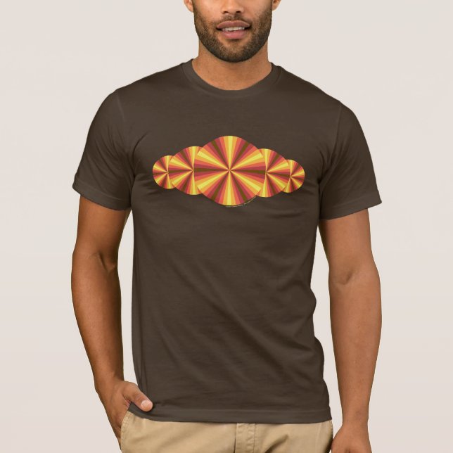 Fall Illusion Men's Dark Shirt (Front)