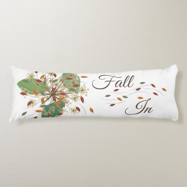 Fall In Body Pillow ( 20" x 54") (Front)