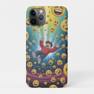 Fall in bubble  iPhone 11 pro case