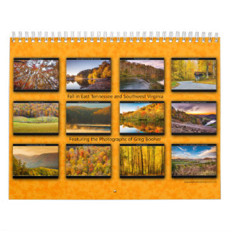 Fall in East Tennessee and Southwest Virginia Calendar