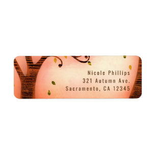 Fall in love Autumn Whimsical Custom Invitation