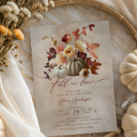 Fall In Love Boho Floral Bridal Shower