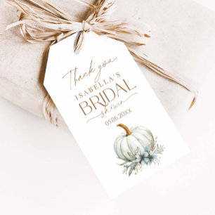 Fall in Love Bridal Shower Gift Tags
