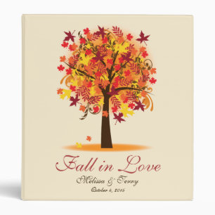 Fall in Love Bridal Shower Wedding Binder