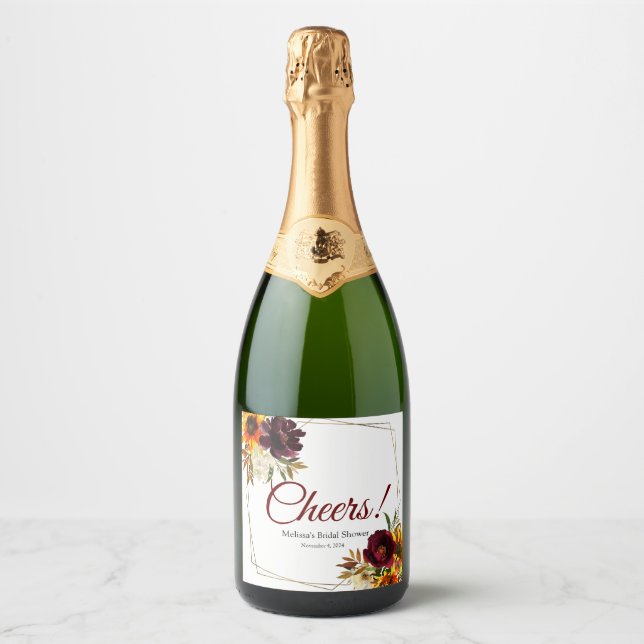 Fall in Love Champagne Label (Front)