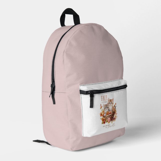 Fall In Love - Fall Backpack (Back Corner Left)