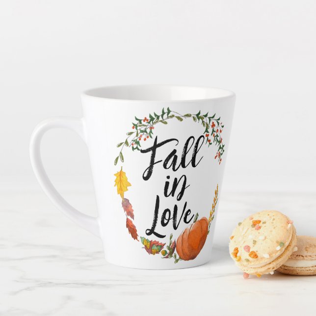 Fall In Love Latte Mug (In Situ)
