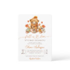 Fall in Love Little Teddy Bear Baby Shower