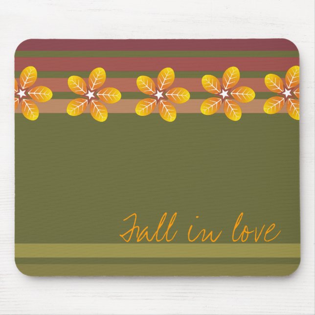 Fall in Love Mousepad (Front)