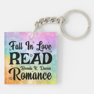 Fall In Love Read Brenda K Davies Romance Keychain