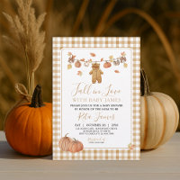 Fall in Love Rustic Baby Clothesline Baby Shower
