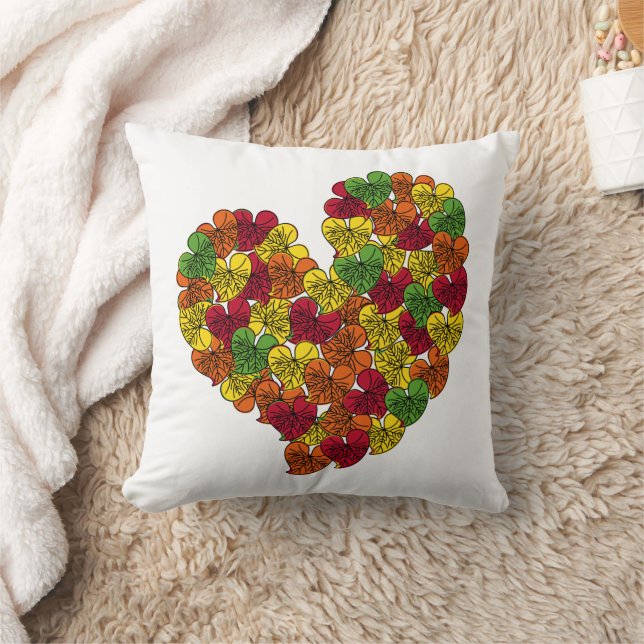 Fall in love-Signature-Multi Throw Pillow (Blanket)