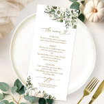 Fall in Love Sunflower Pumpkin Wedding Menu Cards<br><div class="desc">Create an elegant and timeless fall-themed wedding suite that effortlessly reflects your style with personalized details.</div>