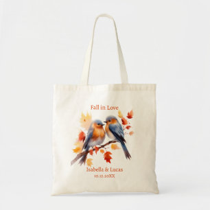 Fall in Love Wedding Favours Tote Bag