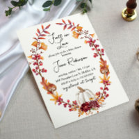 Fall in Love White Pumpkin Baby Shower