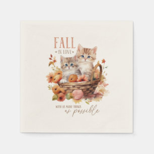 Fall In Love With As Many Things Napkin