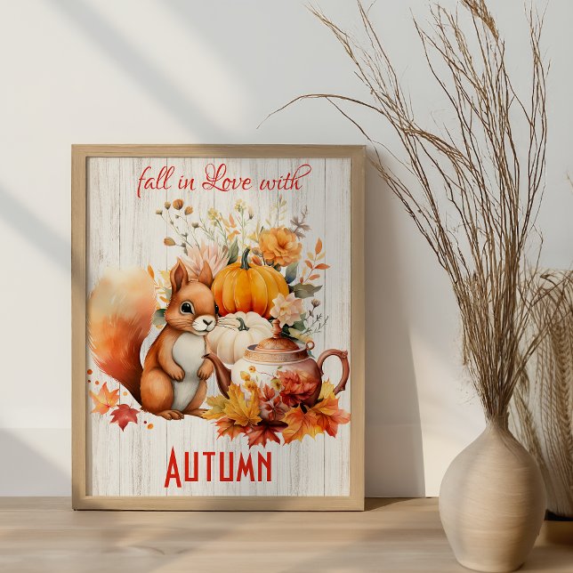 Fall in Love with Autumn – Cozy Fall Poster (Creator Uploaded)