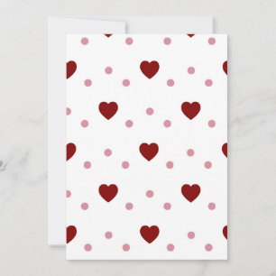 Fall in Love with These Seamless Heart Patterns Invitation