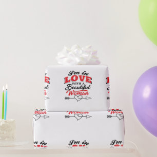 Fall In Love Wrapping Paper