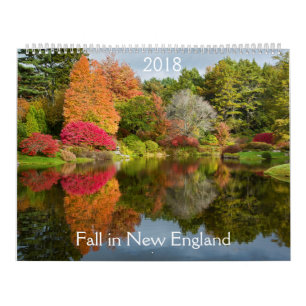 Fall in New England Calendar
